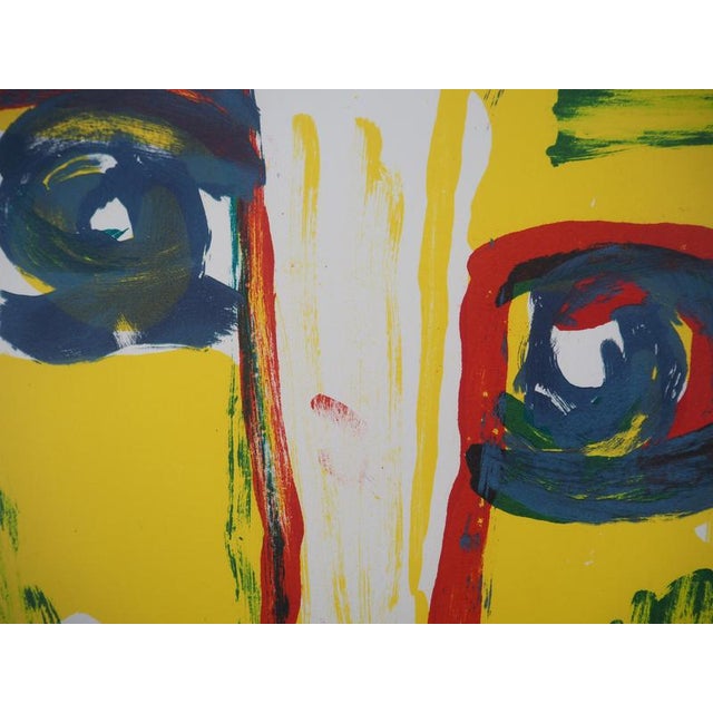 Bengt Lindström, Wild Portrait, Original Lithograph For Sale - Image 4 of 7