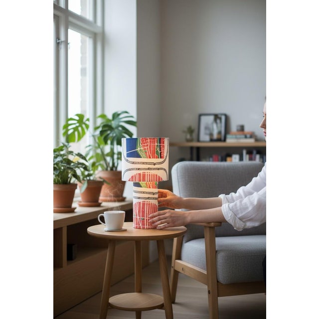 Manhattan Table Lamp by Josef Frank for Svenskt Tenn, 1940s For Sale - Image 6 of 9