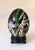 Vintage Chinese Cloisonné Enamel Floral Eggs W/Black Stands Set of 4 For Sale In West Palm - Image 6 of 14