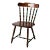 Vintage Wood Pub Style Chair For Sale