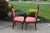 Brown Antique Walnut Boudoir Chairs Victorian Side Spindle Carved Pair 1880s Coral For Sale - Image 8 of 12