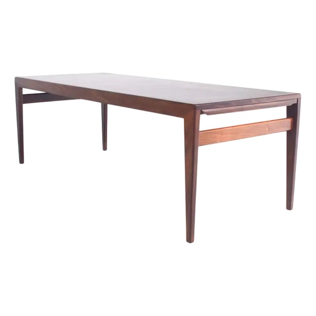 Rosewood Coffee Table attributed to Johannes Andersen, Denmark, 1960s For Sale