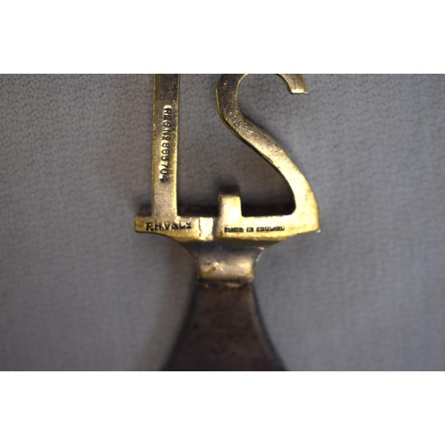 Mid 20th Century The "21" Club Silver Plate Bottle Opener Made in England For Sale - Image 4 of 5