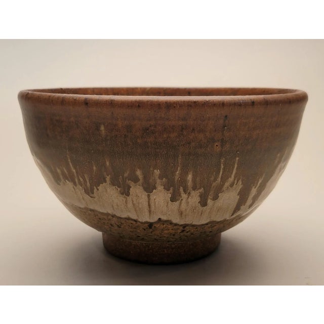 Mid 20th Century Studio Pottery Bowl by Nancy Valk For Sale - Image 5 of 12