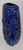 Vintage Blue Ceramic Vase with Ice Crystal Decoration from Scheurich, 1970s, in Very Good conditions. Designed 1970 to...