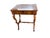 Carlo X Italian Walnut Side Table, 1820s For Sale - Image 12 of 16
