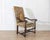 Brown 17th-Century French Baroque Walnut Spool Armchair with Petit Point Tapestry For Sale - Image 8 of 15