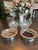 Vintage Cut Glass Decanters with Silver Mounts and “Scotch” & “Whisky” Labels – Pair A classic pair of vintage cut glass...