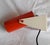 1970s Vintage Wall Lamp in Orange Metal, 1970s For Sale - Image 5 of 9