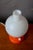 Space Age Orange and White Lamp, 1970s For Sale - Image 4 of 7
