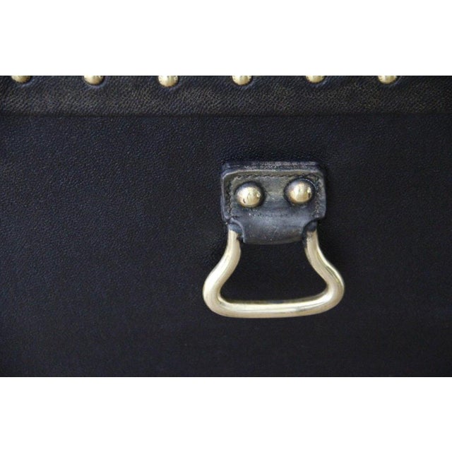 Car Trunk in Black Canvas from Louis Vuitton, 1920s For Sale - Image 10 of 18