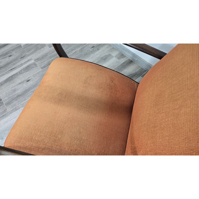 Art Deco Lounge Chair from Jindrich Halabala For Sale - Image 9 of 10