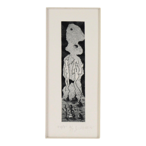 "N5/30" - Lithograph on Paper by Jim Crabb