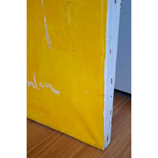 Mid-Century Abstract Painting by Chamlin For Sale In San Francisco - Image 6 of 10