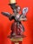 Mid 18th Century Spanish Baroque Polychrome Angel Torchères on Gilt Pedestals, 1750, Set of 2 For Sale - Image 5 of 9