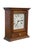 Mission Vintage Mission Arts & Crafts Oak Table Top Quartz Mantel Clock Drawer Bat Op For Sale - Image 3 of 16