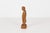 1970's Caron Hand-Carved Wood Figurine of Elderly Woman With Basket For Sale - Image 4 of 8