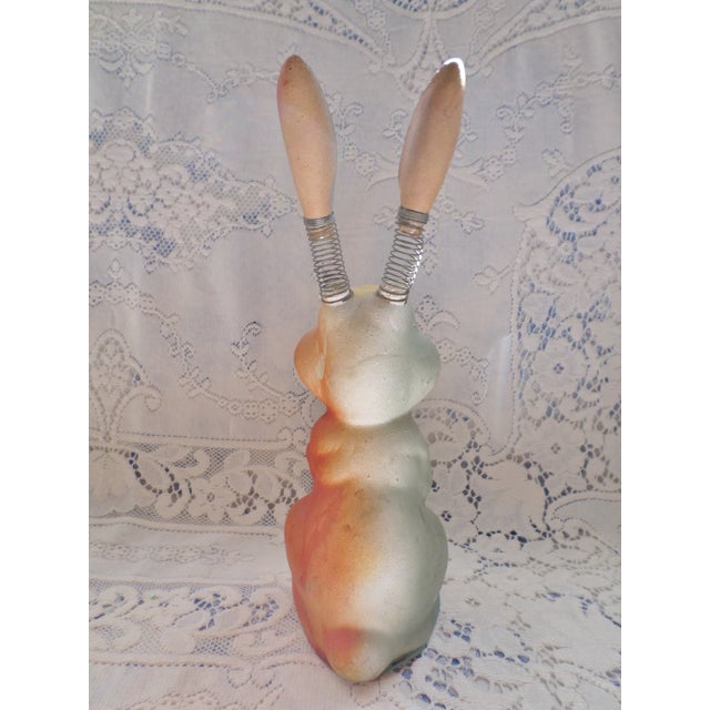 Antique Rare Palmer Cox Brownie Paper Mache Halloween Rabbit Candy Container For Sale - Image 4 of 9