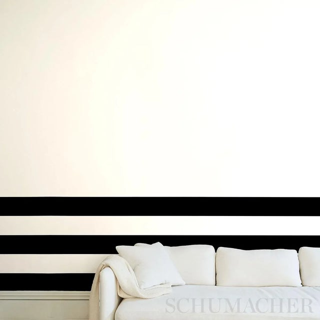 Not Yet Made - Made To Order Sample - Schumacher x Victor Glemaud Virginia Panel B in Black For Sale - Image 5 of 5
