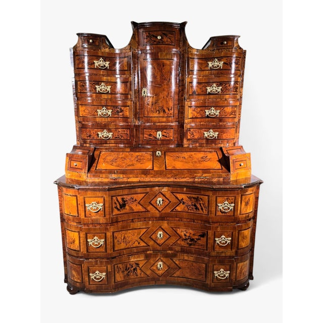 18th Century German Baroque Cabinet, 1730 For Sale - Image 14 of 18