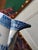 Blue Antique English Liverpool Pitcher For Sale - Image 8 of 10