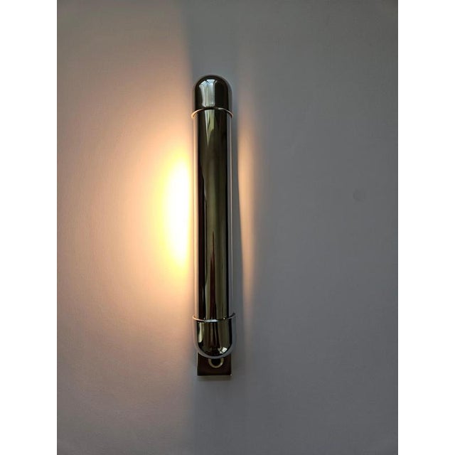 Art Deco Bauhaus Functionalism Chrome Wall Lamp, 1930s For Sale - Image 15 of 18