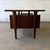Vintage Danish 1960s Modern Teak Floating Top Freestanding Double Sided Executive Desk by Kai Kristiansen for Feldballes Møbelfabrik For Sale In New York - Image 6 of 15