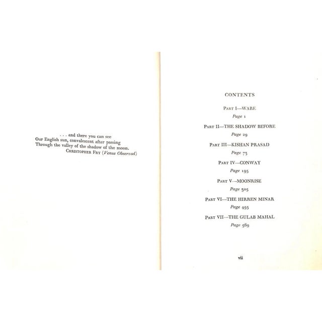 Traditional "Shadow of the Moon" Book 1957 Kaye, M.M For Sale - Image 3 of 4