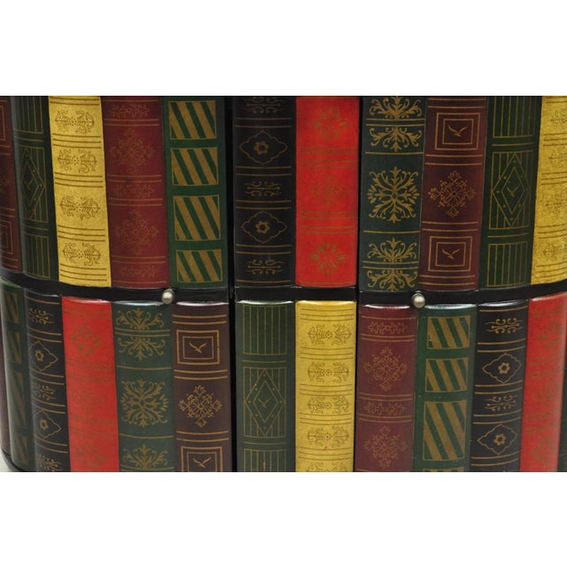 Wood Design Toscano Nettlestone Library Ensemble Book Nesting Game Table Set - 3 PCS For Sale - Image 7 of 18