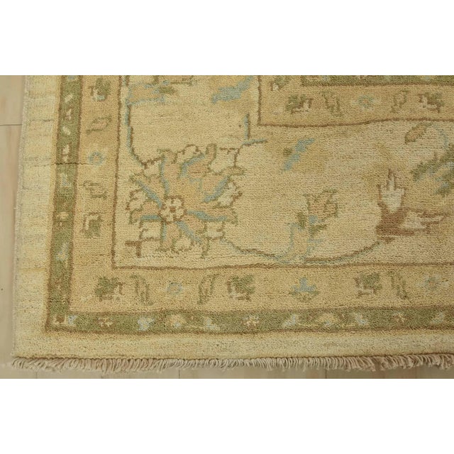 Ziegler Rug 8’5” X 9’7” Beige Wool Traditional Hand-Knotted Oriental Carpet For Sale - Image 12 of 15