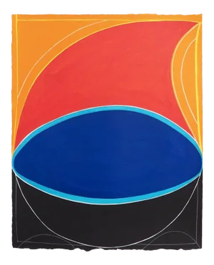 Jessica Snow "Gravitational Wave", Painting