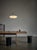Plastic White Diffuser and Black Hardware Model 2065 Lamp by Gino Sarfatti For Sale - Image 7 of 11