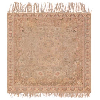 Doris Leslie Blau Antique Turkish Hereke Rug For Sale