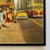 Dave Milton Vintage 1959 Mid Century Modern Edward Hopper Style " 42nd Street and Fifth Avenue, New York City " Framed Original Realist Oil Painting For Sale - Image 17 of 18