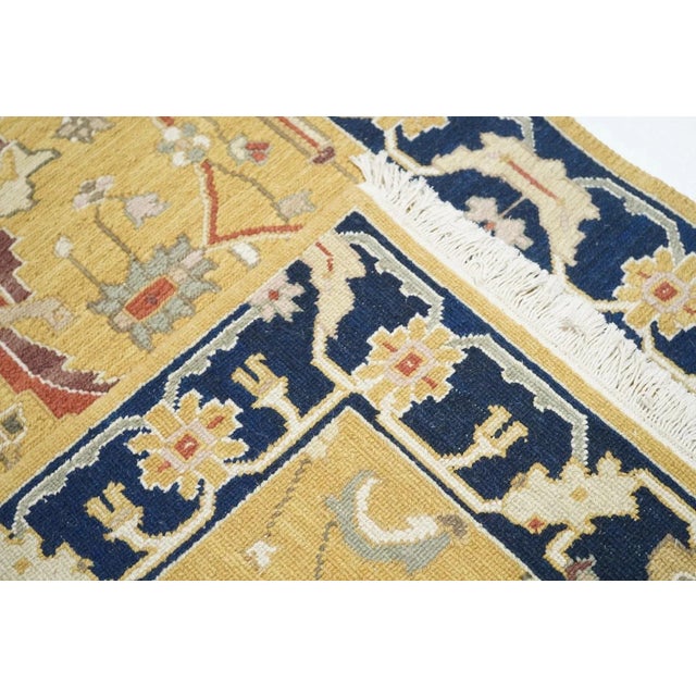 Red Sumak Rug 4'1'' X 6'1'' For Sale - Image 8 of 9