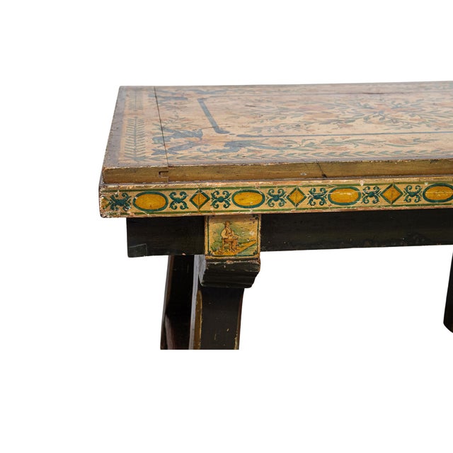Hand Painted Austrian Table, Early 19th Century For Sale - Image 12 of 14