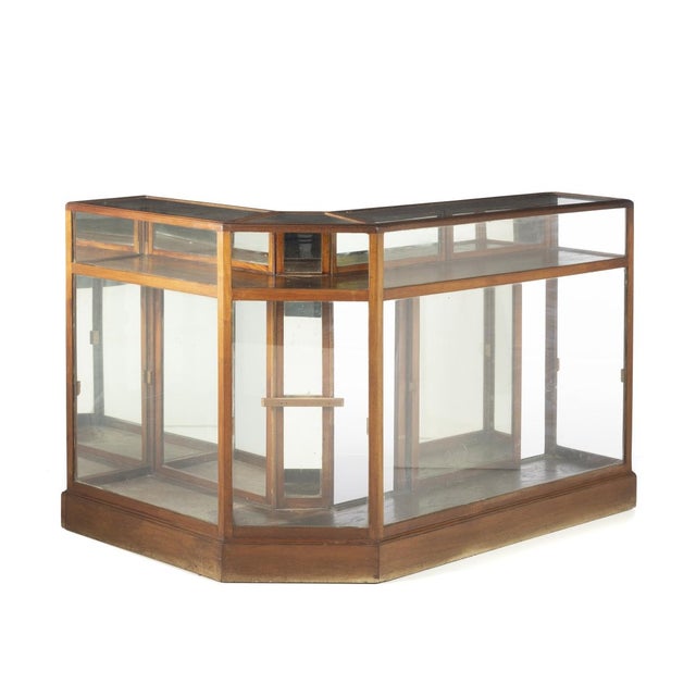 Brown Counter Display Case, 19th Century For Sale - Image 8 of 8