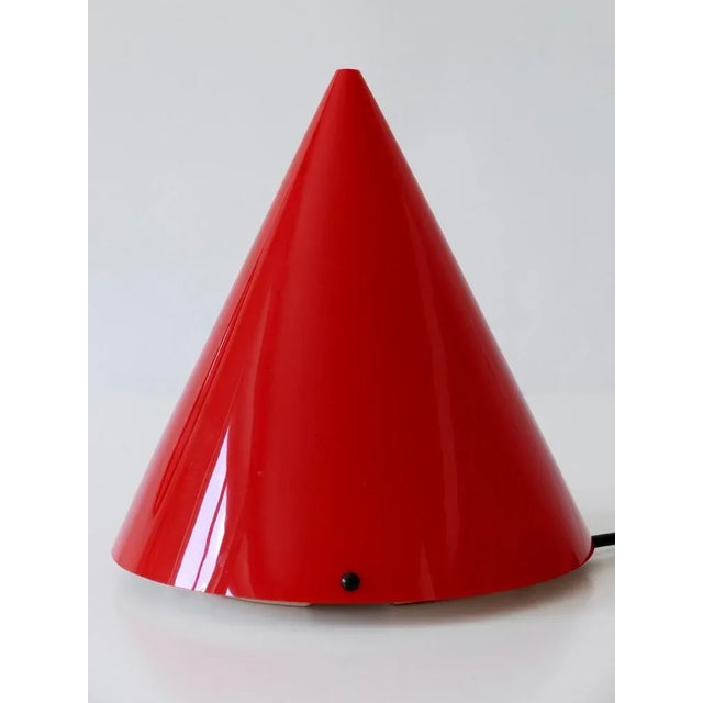 1990s Acrylic Table Lamps or Cone Sconces by Verner Panton for Poly Thema, Set of 3 For Sale - Image 5 of 18
