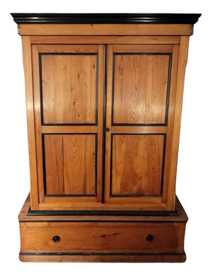 20th Century Pine Wood Wardrobe, Germany
