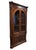 Traditional Ethan Allen Newport Collection Solid Cherry Traditional Style 51" Corner Curio Cabinet 34-6438 - Belmont 570 Finish For Sale - Image 3 of 8