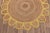 Not Yet Made - Made To Order Yellow Round Jute Scallop Rug - 8'x8' For Sale - Image 5 of 9