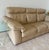 Natuzzi Natuzzi Editions Mocha Colored Leather Sofa For Sale - Image 4 of 11