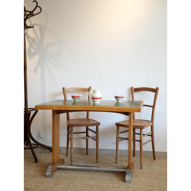 Bistro Table and Chairs, 1950s, Set of 3 For Sale - Image 9 of 18