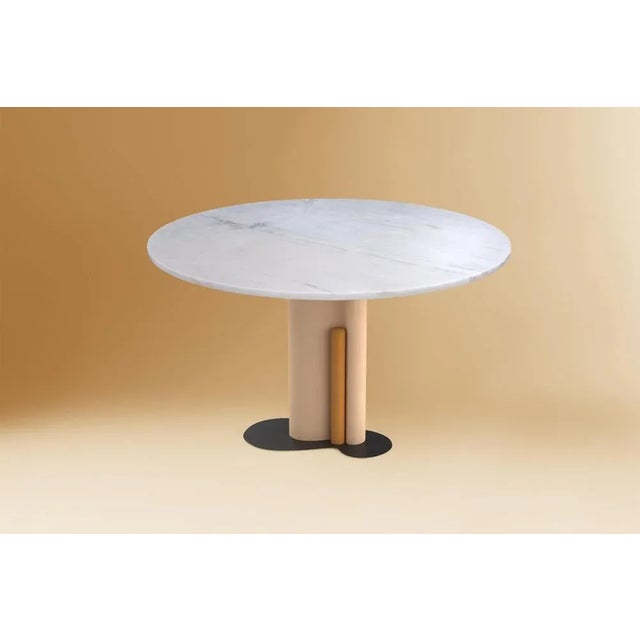 Contemporary Marble Jack Dining Table by Dovain Studio For Sale - Image 3 of 5