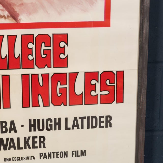 Vintage Italian Film Poster in Paper, 1973 For Sale - Image 12 of 18
