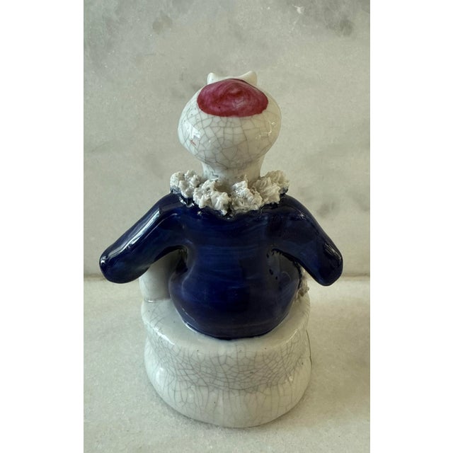 Staffordshire Antique Staffordshire "Seated Turk" Inkwell For Sale - Image 4 of 9