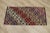 1960s Tribal Ikat Geometric Black Hand Knotted Kilim Rug For Sale - Image 12 of 13