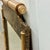 Wood Vintage Palm Beach Regency Faux Bamboo Parcel Gilt Faux Tortoiseshell Wall Mirror - Newly Painted For Sale - Image 7 of 12