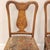 Early 19th Century Antique Quarter Sawn Oak Side Chairs With Hand Carved Motif on Each Side and Nailhead Stud Surround Tapestry Seat and Claw Feet For Sale - Image 5 of 18