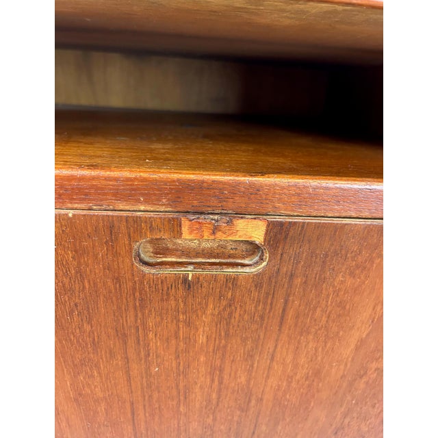 Danish Modern Teak Nightstand Storage Cabinet For Sale In Philadelphia - Image 6 of 12